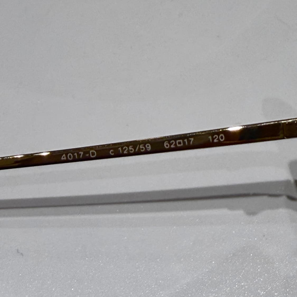 00‘s 샤넬 4017-D 빈티지 무테 선글라스 상품이미지9