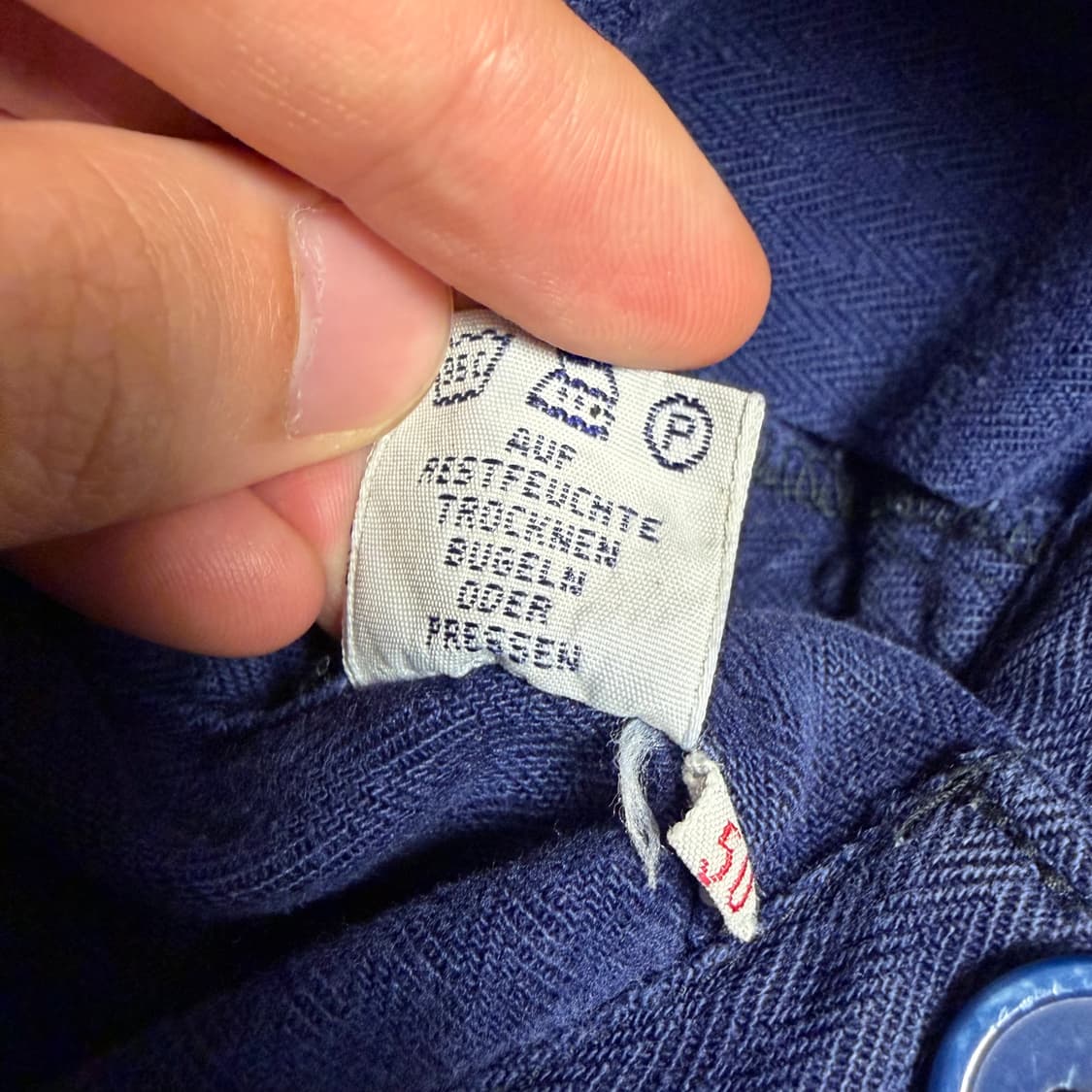 80-90s 빈티지 프렌치 워크 팬츠 페인티드 굿페이드 50 상품이미지9