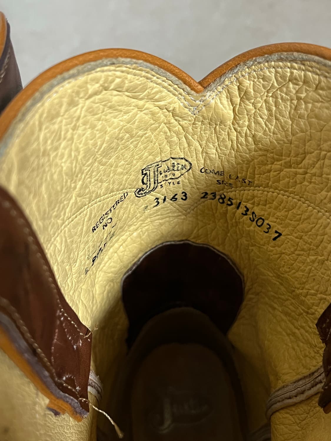 저스틴 웨스턴 부츠 [8.5D] 상품이미지6