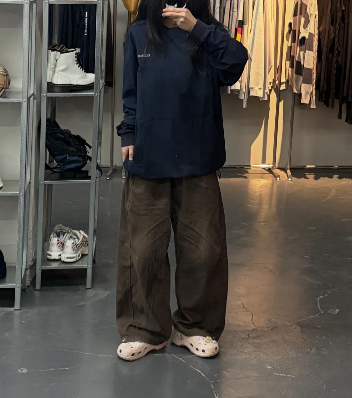 아디다스 로고 네이비 웜업 A2360 상품이미지1