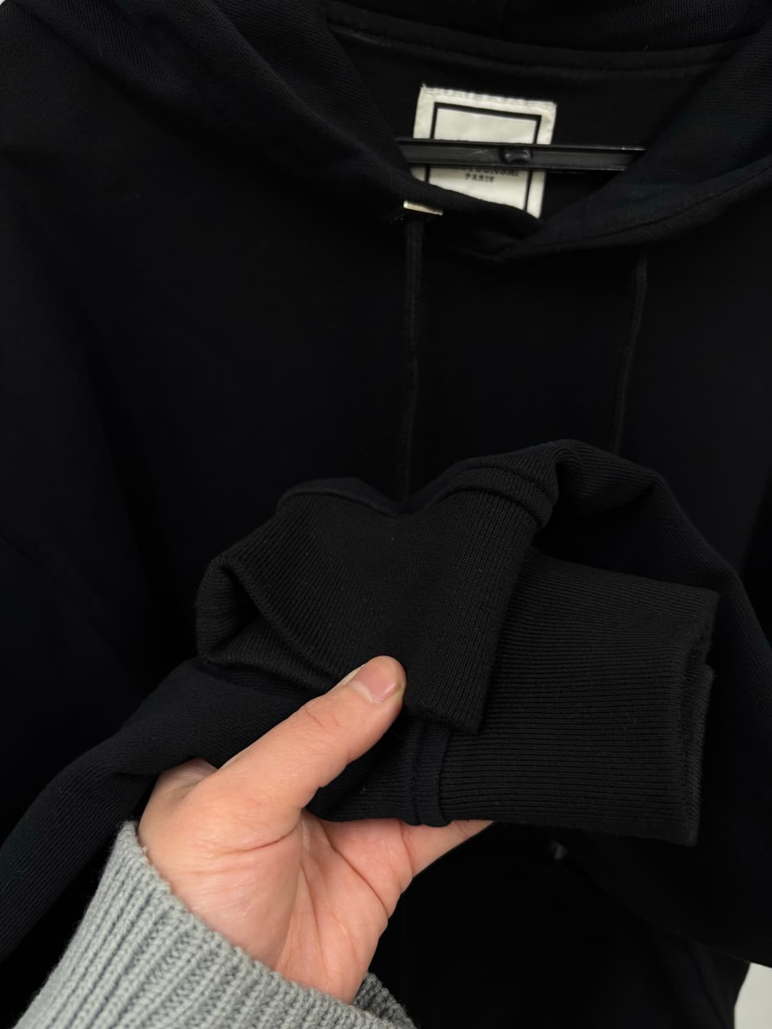 우영미 프레임 후드티46 상품이미지5