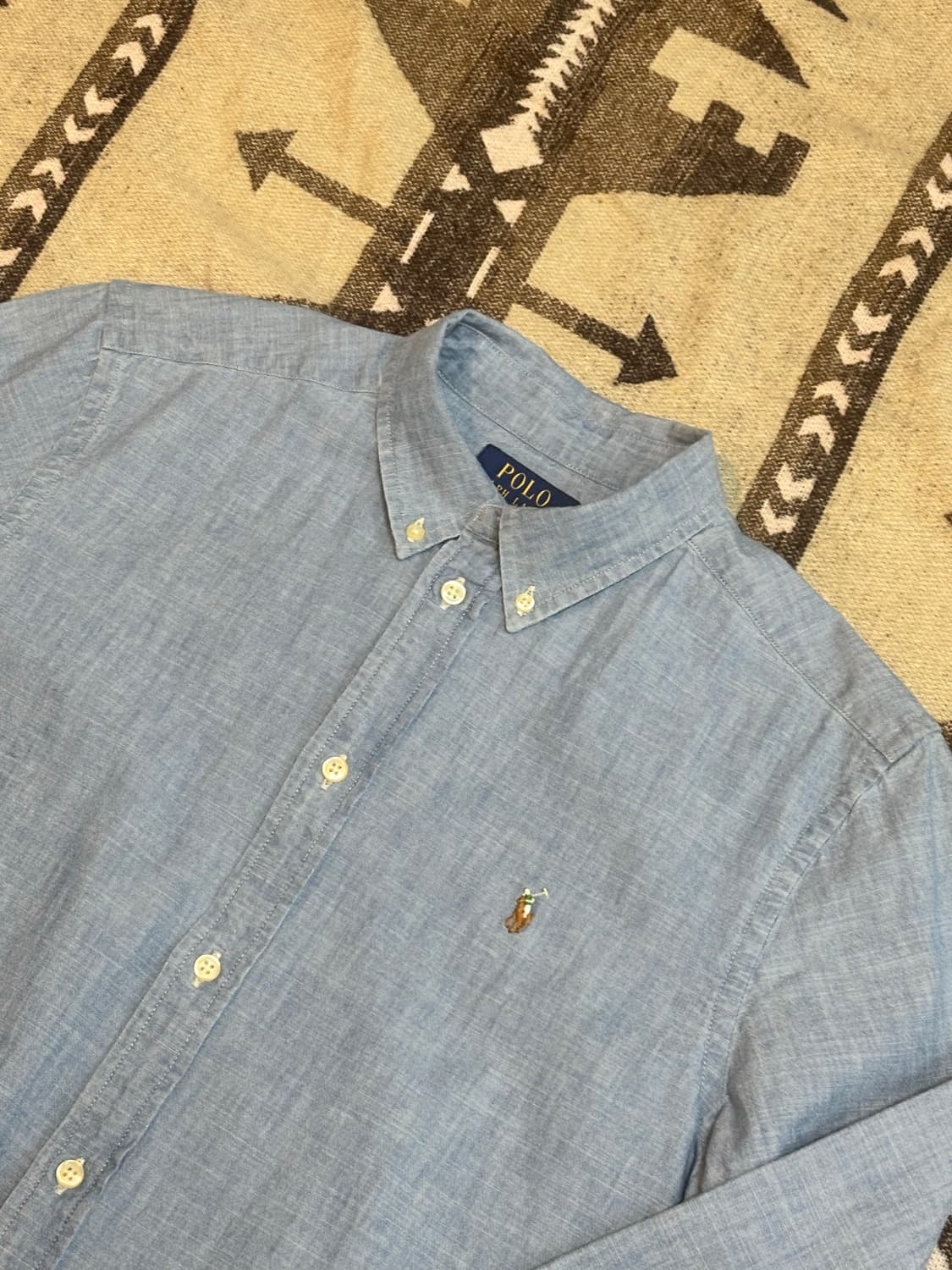 폴로 랄프로렌 샴브레이 셔츠 상품이미지6