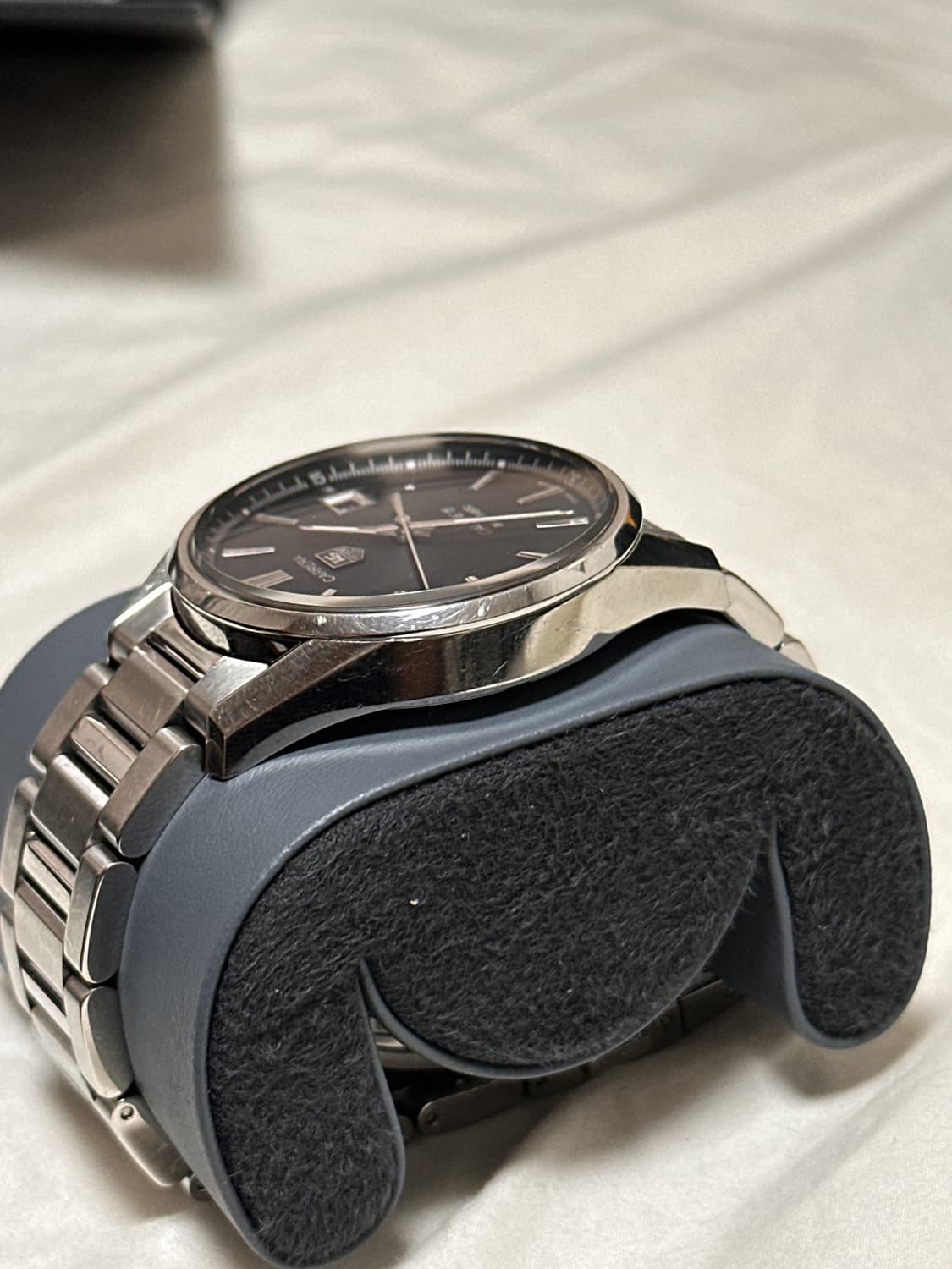 태그호이어 까레라 칼리버5 39mm 오토매틱 검판 판매합니다 상품이미지8