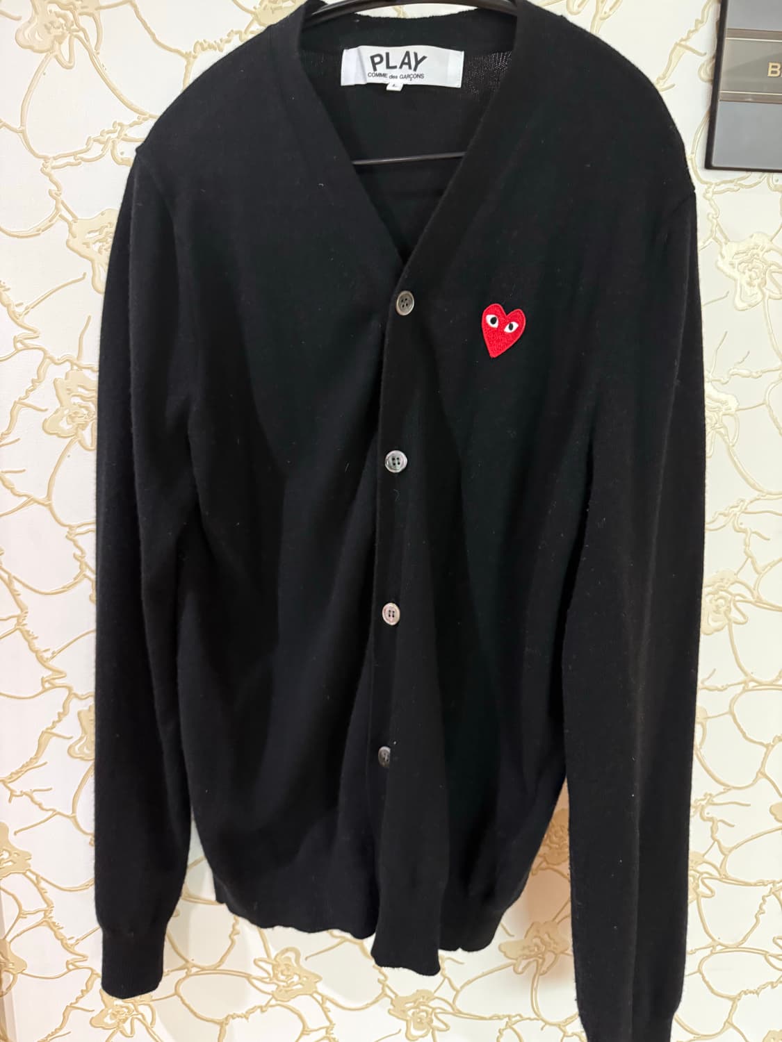 꼼데가르송 가디건 블랙 L 상품이미지1