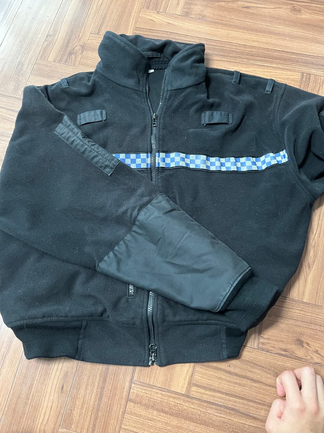 빈티지 polizei 플리스 자켓 상품이미지4