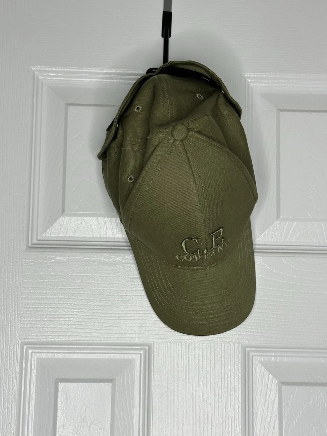 C.P 컴퍼니 고글 볼캡 올리브 그린 상품이미지6