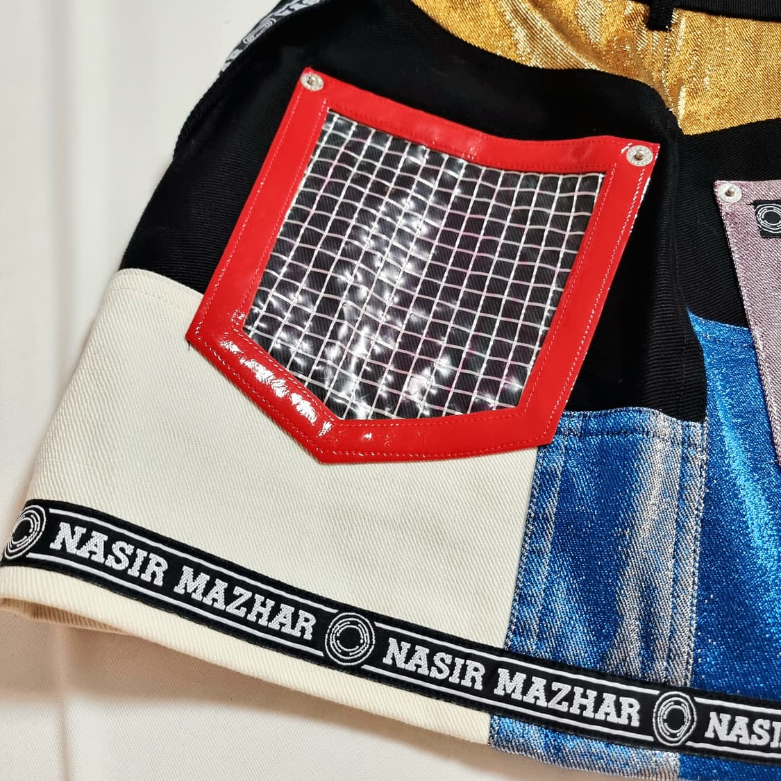 나시르 마자르 멀티컬러 시퀸 스커트 (44) 상태최상/1회착 상품이미지8