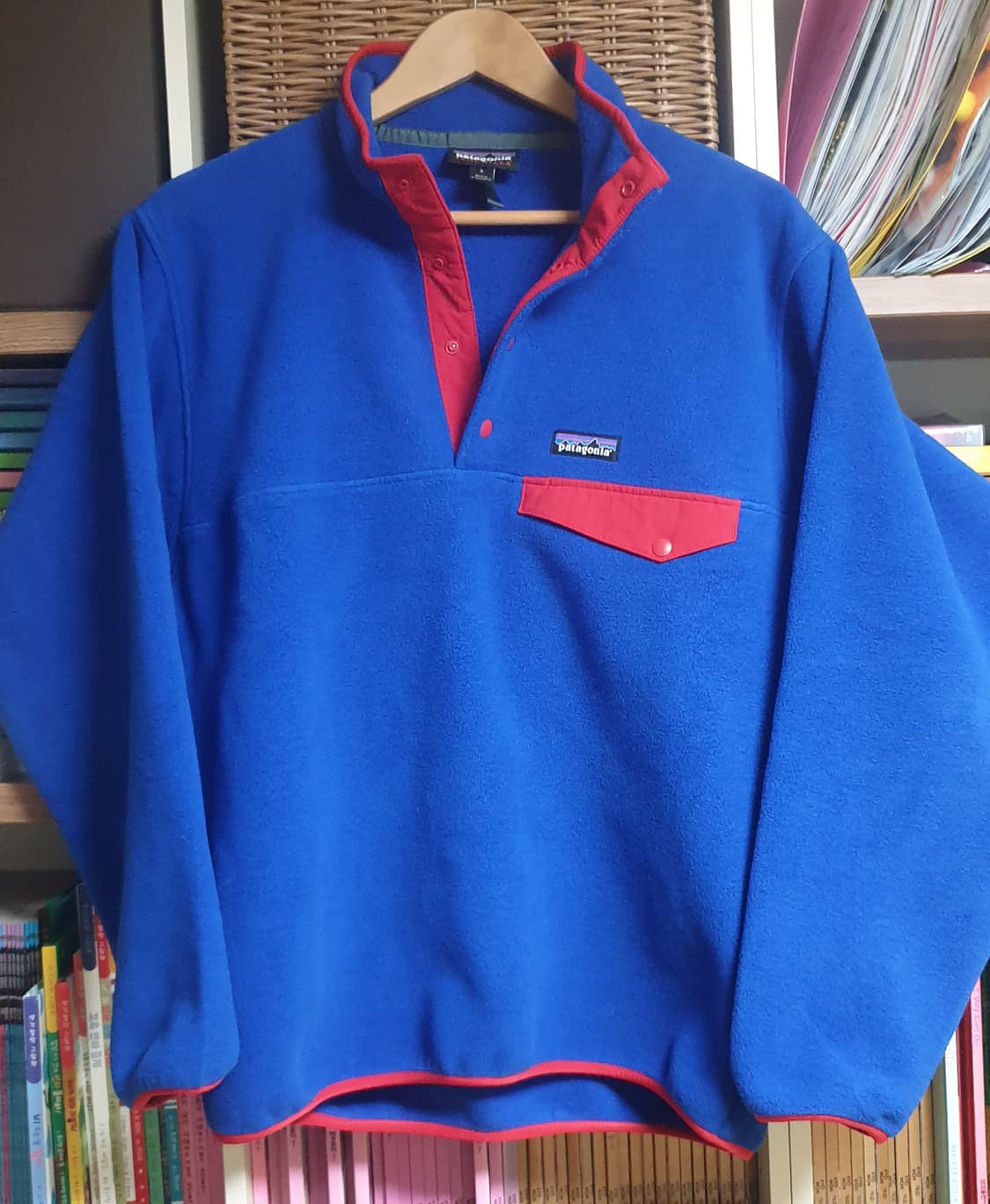 파타고니아 헤비웨이트 신칠라 스냅티 풀오버 패시지블루 s 상품이미지2