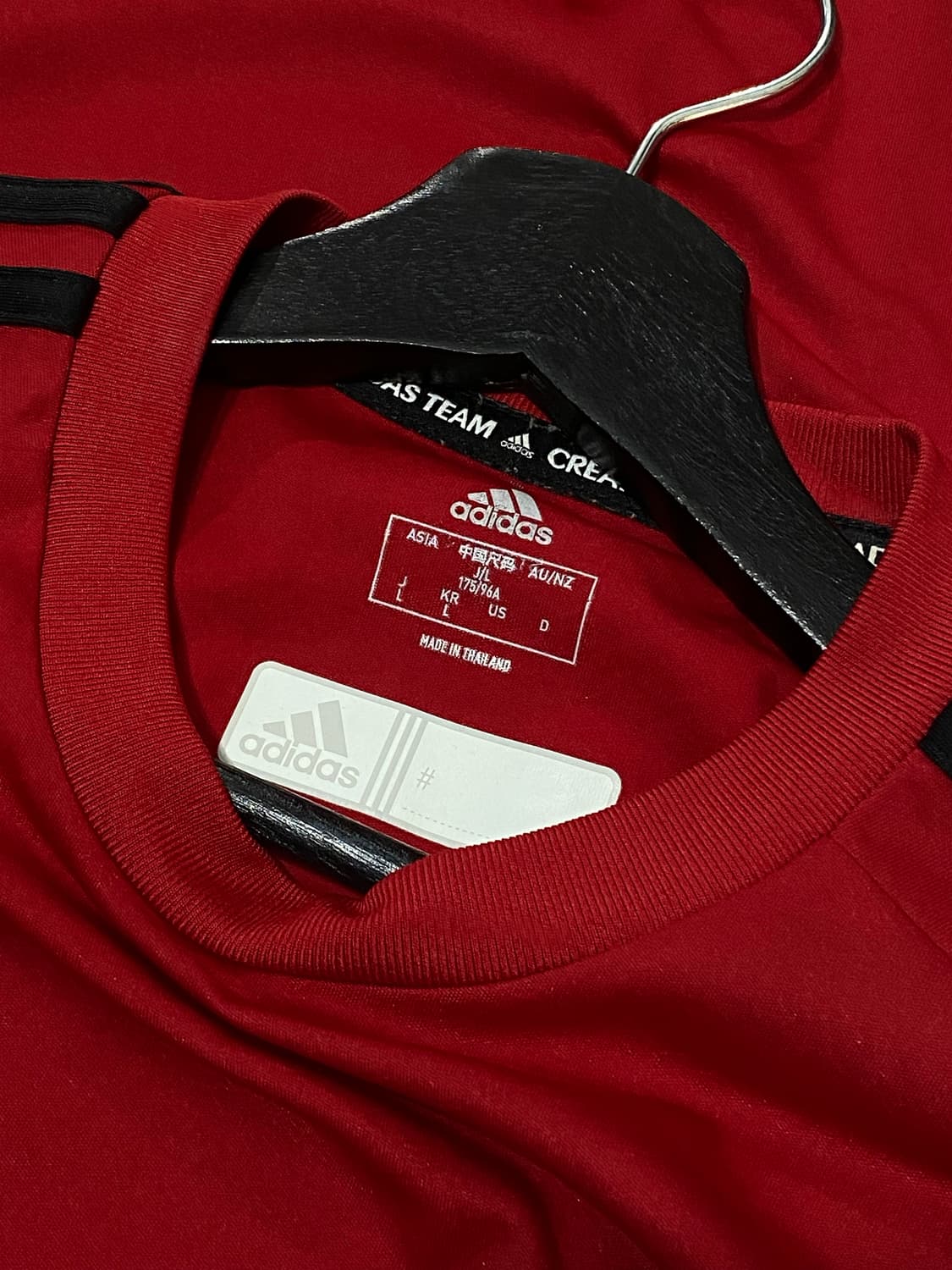Adidas N 레드 일본 축구부 유니폼 상품이미지10