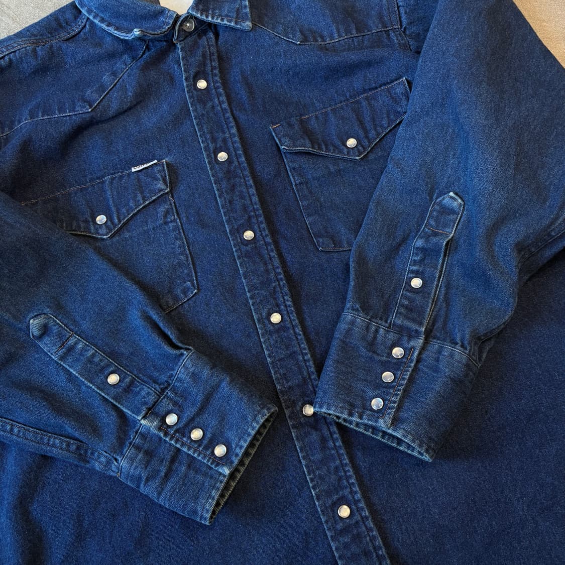 칼하트 오리지널 데님 웨스턴 긴팔 셔츠  상품이미지8