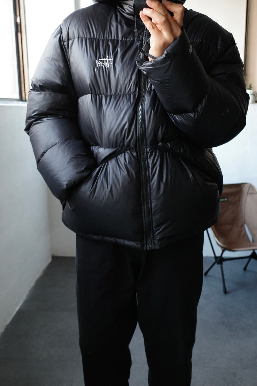 스투시 마이크로 립스탑 다운 자켓 상품이미지4