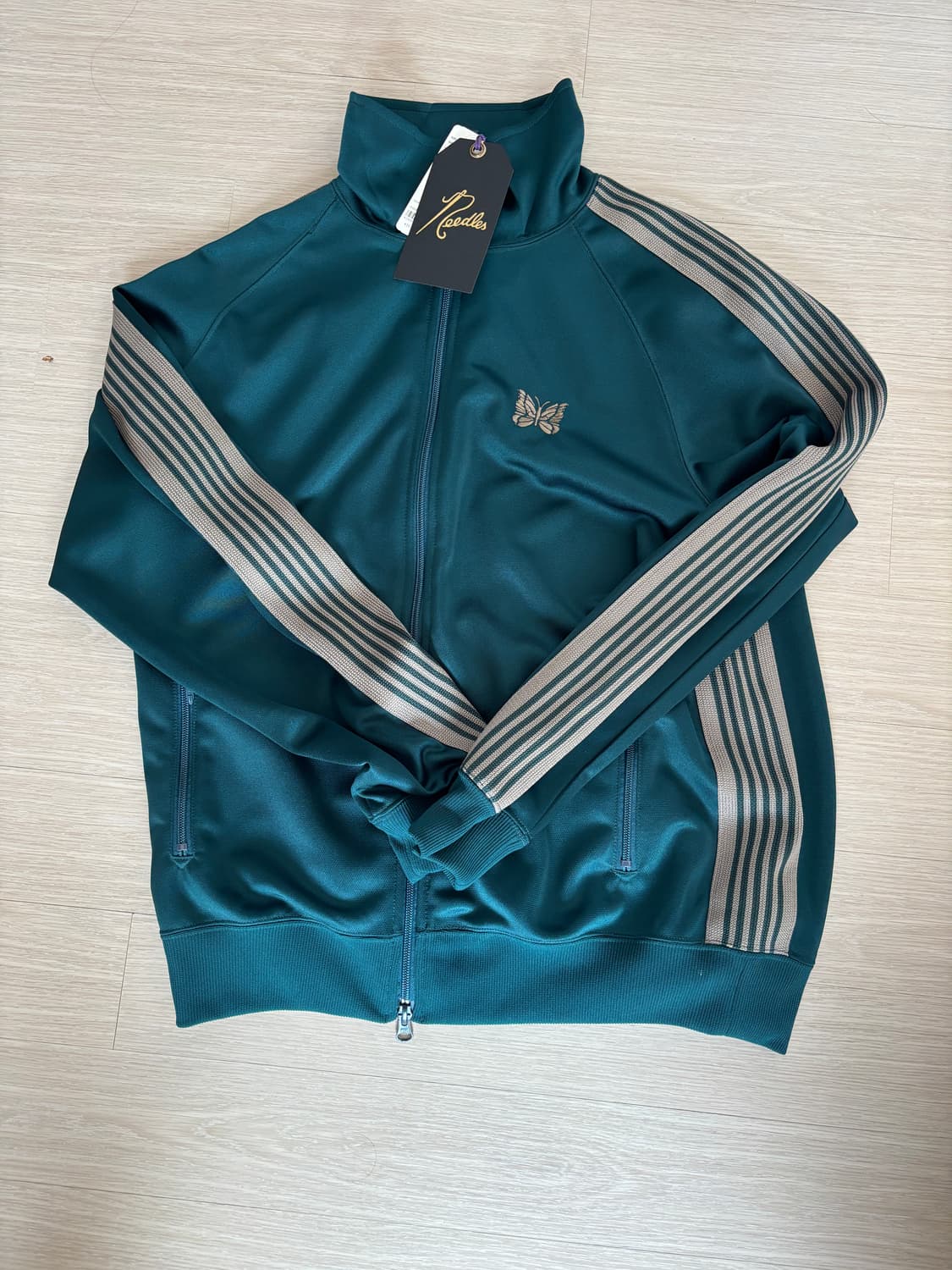 니들스 트랙자켓 M 스무스 그린 26ss 상품이미지4