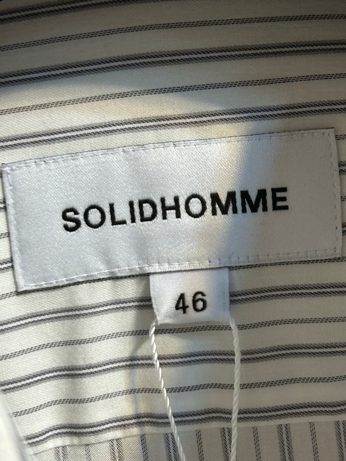 솔리드옴므 스트라이프 클래식 셔츠 상품이미지6