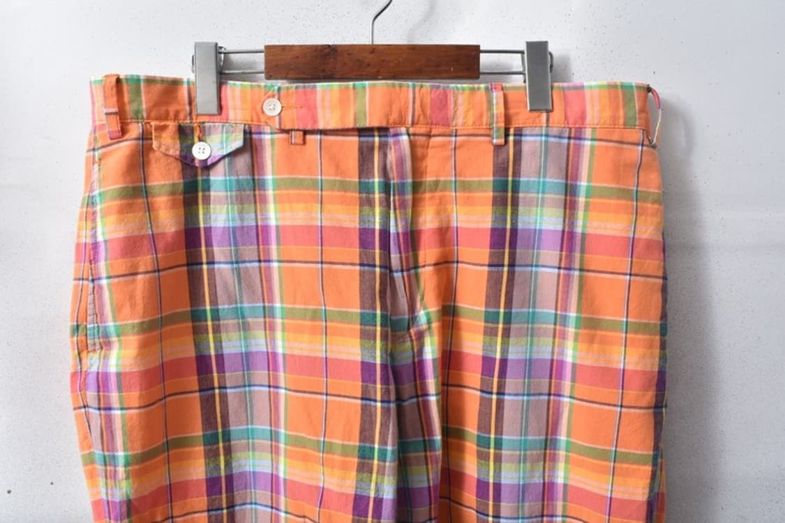 폴로 랄프로렌 마드라스 쇼츠 반바지 38 M0305 상품이미지4