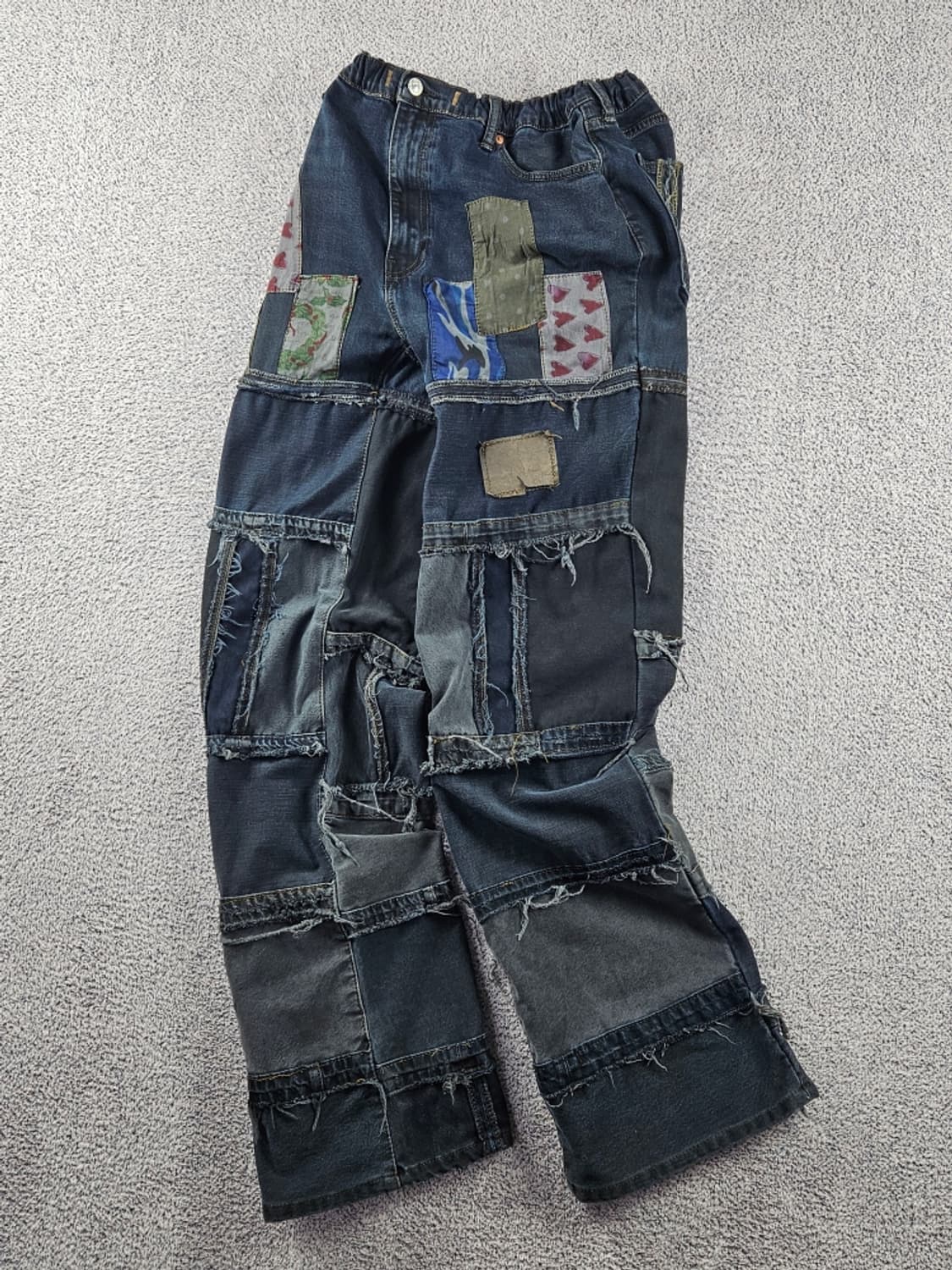 리바이스 밴딩 패치워크 리빌딩 데님 팬츠 ( 40X34 ) / 11040 상품이미지2