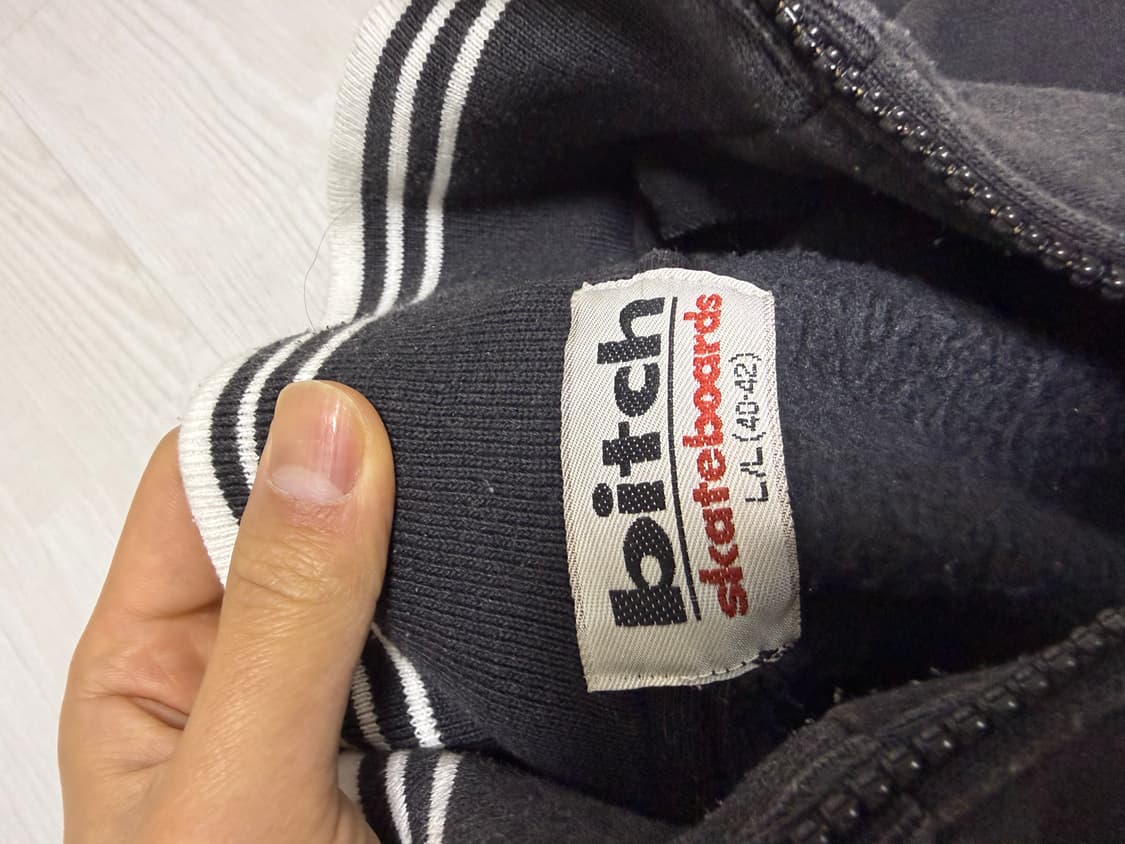 BITCH SKATEBOARDS Half Zip Sweatshirts ( 상품이미지3