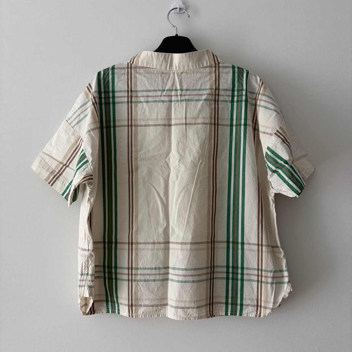 빔즈보이 체크 블라우스 상품이미지3