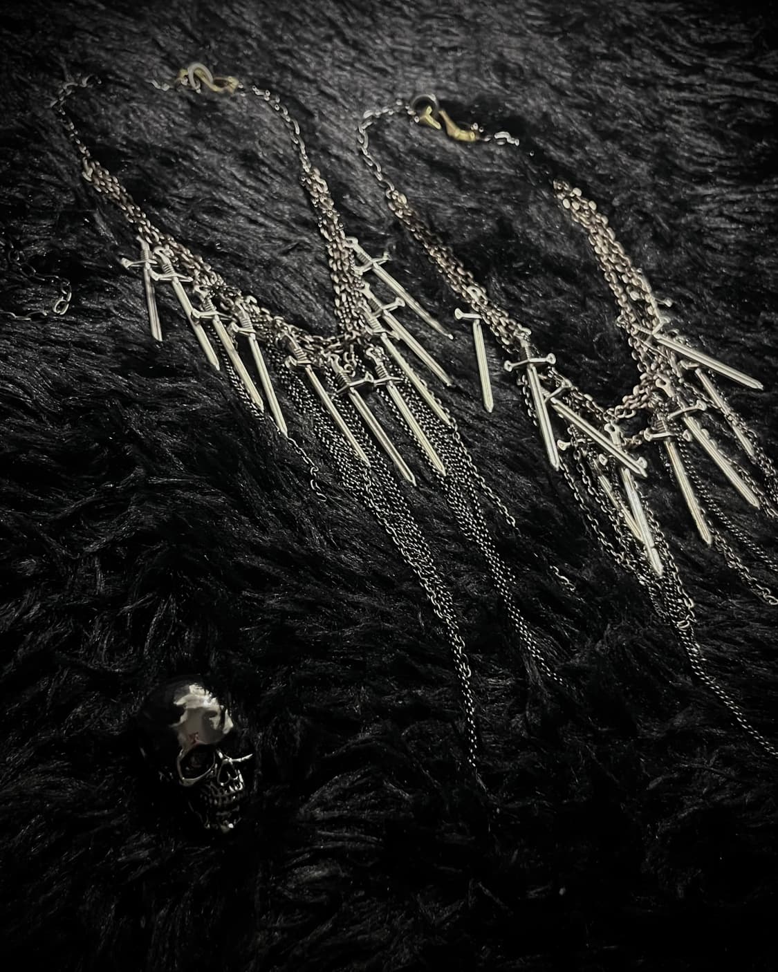 A sword layering necklace 상품이미지3