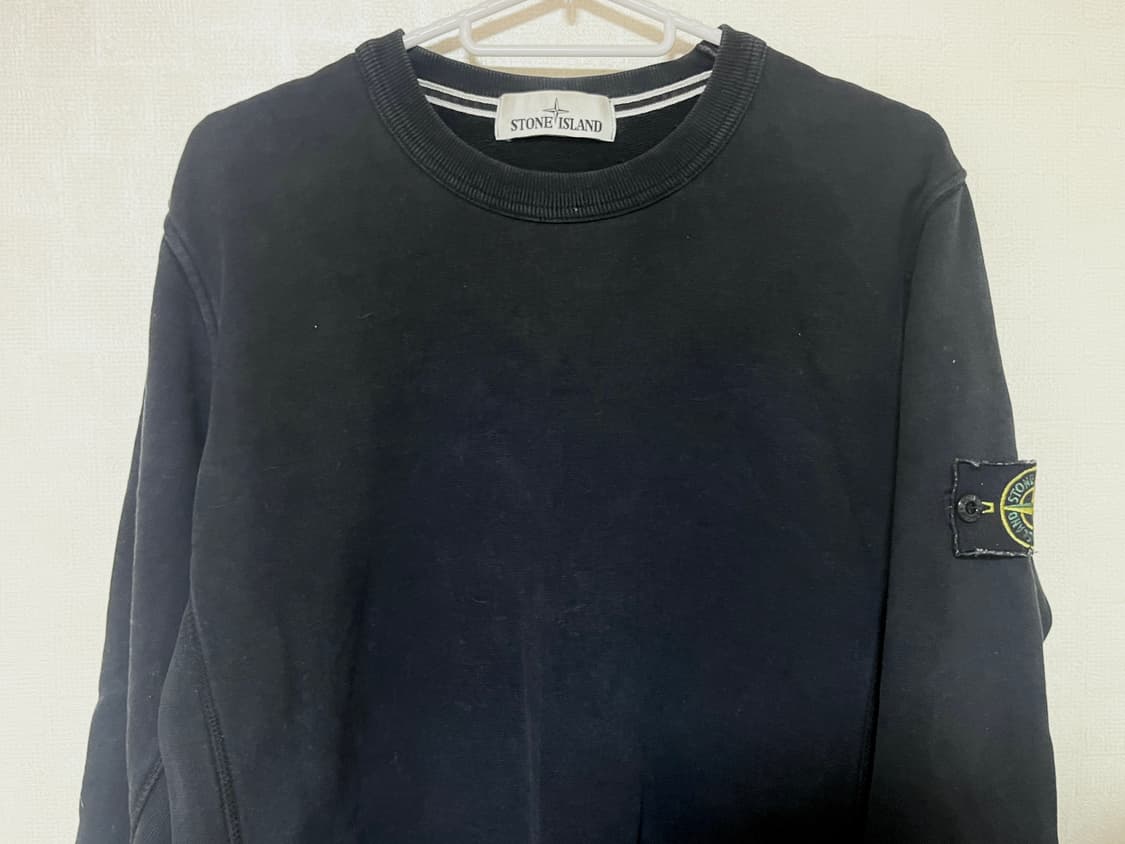 스톤아일랜드 맨투맨s블랙 상품이미지1