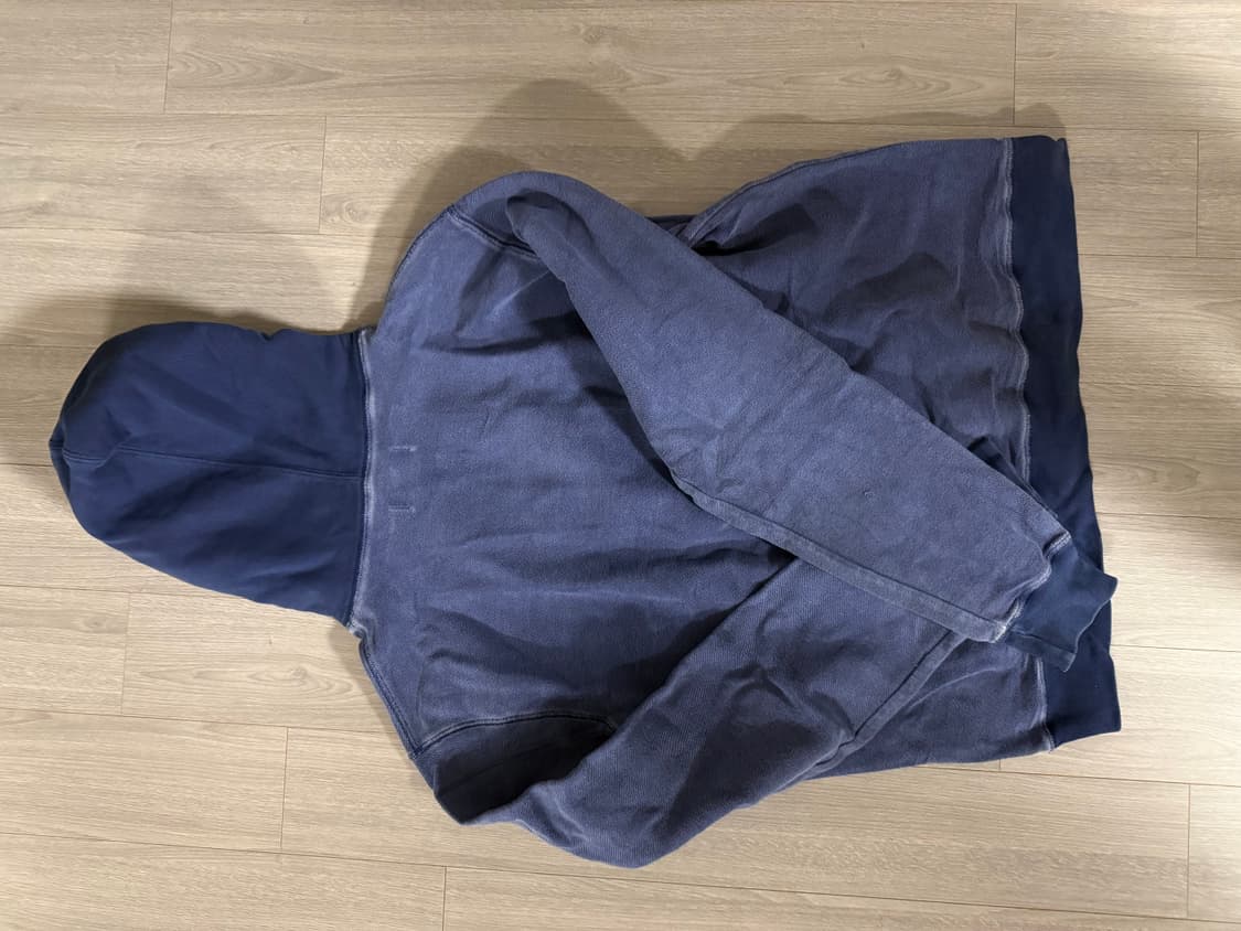 강정석 dyed pleats hoodie 2size 상품이미지6