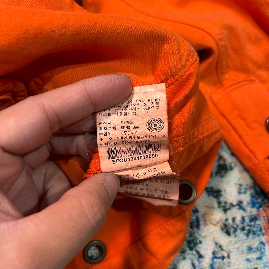 [S] 90s 랄프로렌 m-65 필드자켓 상품이미지10