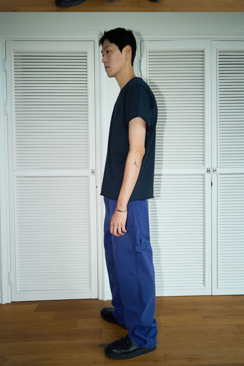 ryoo 페인터 팬츠 블루 xl 팝니다 상품이미지1