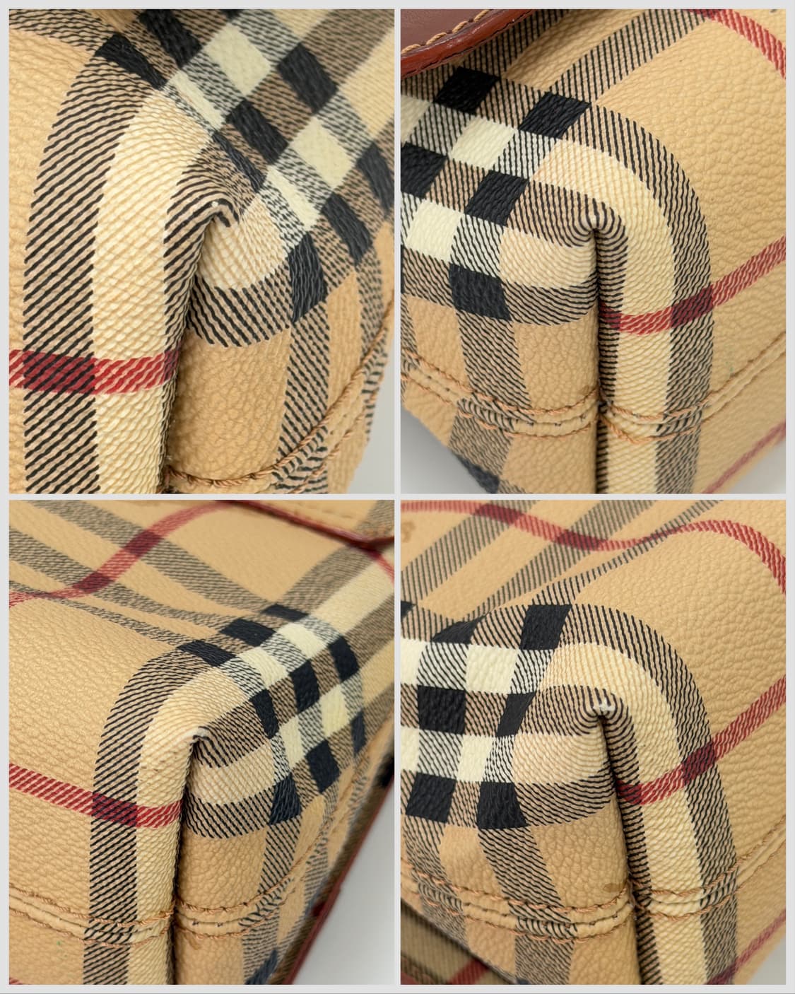 버버리 헤이마켓 체크 이퀘스트리안 플랩 숄더백 상품이미지7