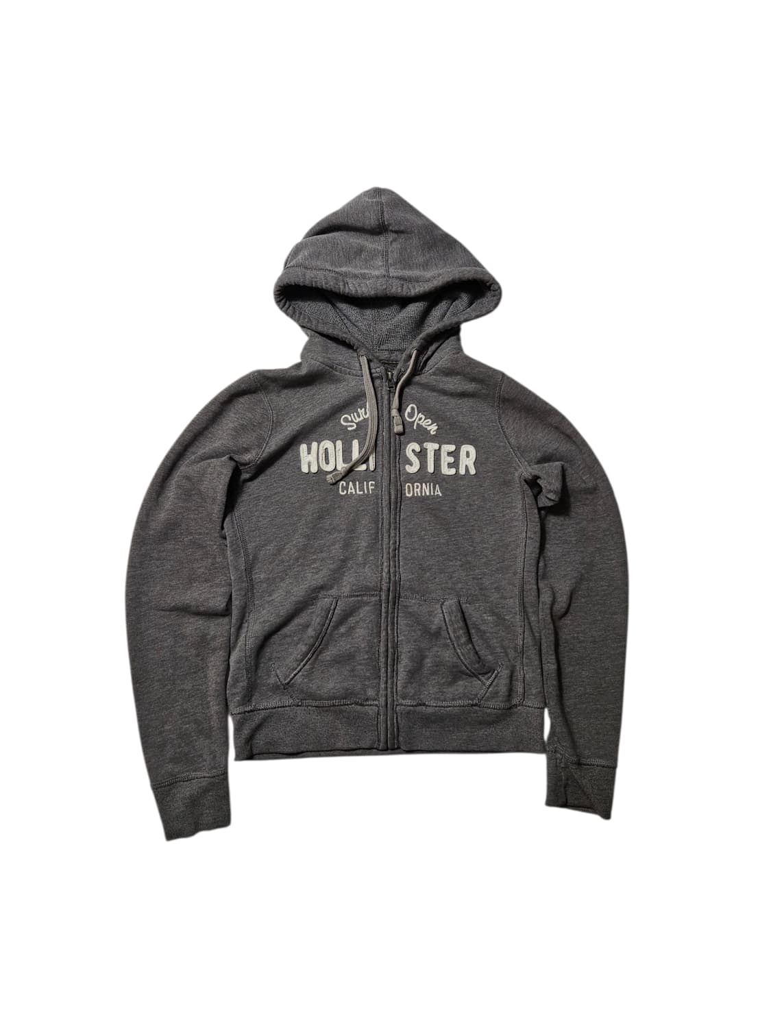 홀리스터 스펠아웃 로고 후드집업 M 딱붙 여성 딱붙핏 상품이미지1