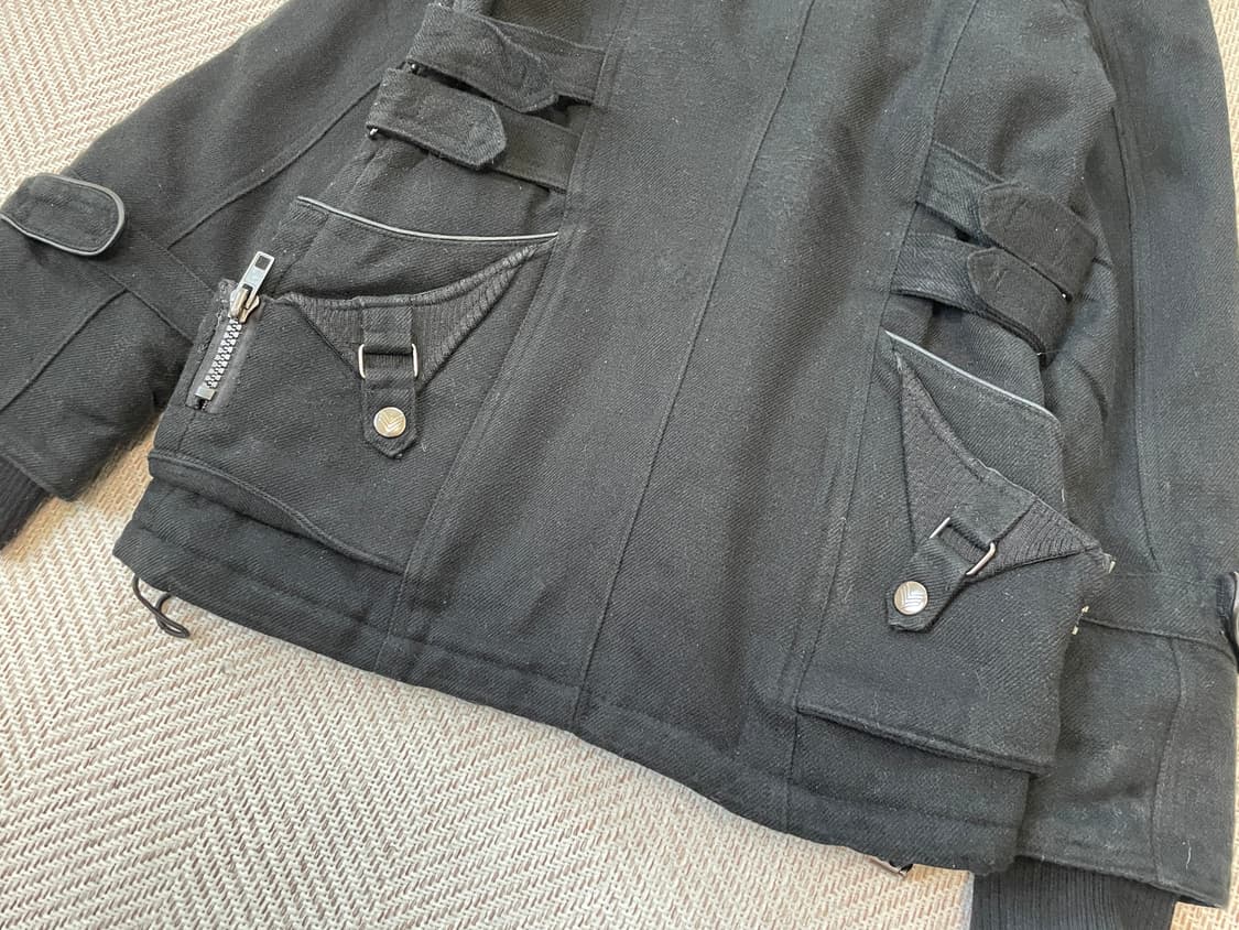 빈티지 밀리터리 멀티 스트랩 하이브리드 자켓 goa J03846 상품이미지7