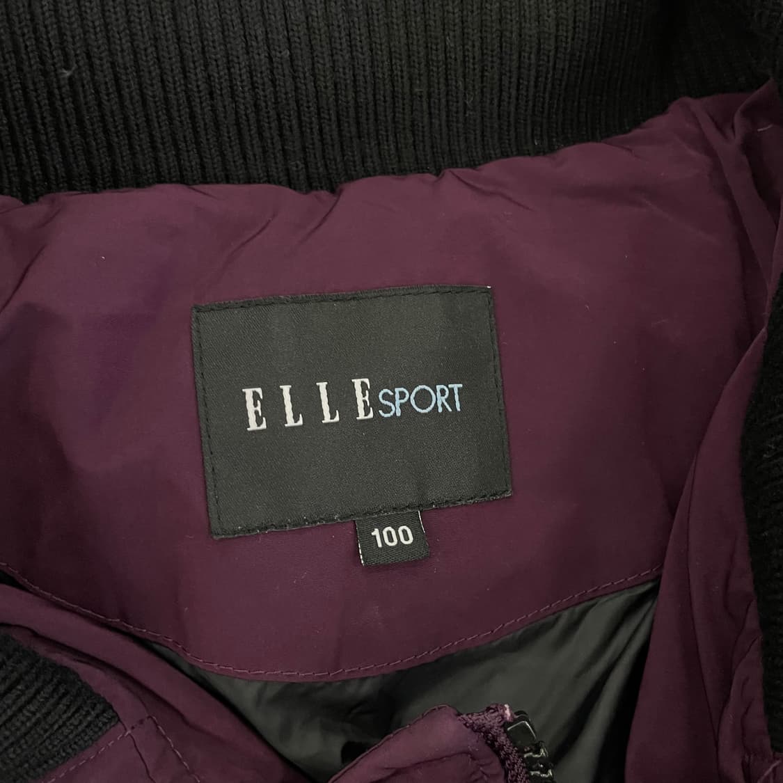 [100] 엘르 스포츠 덕다운 울 자켓 점퍼 1209EB1 상품이미지3