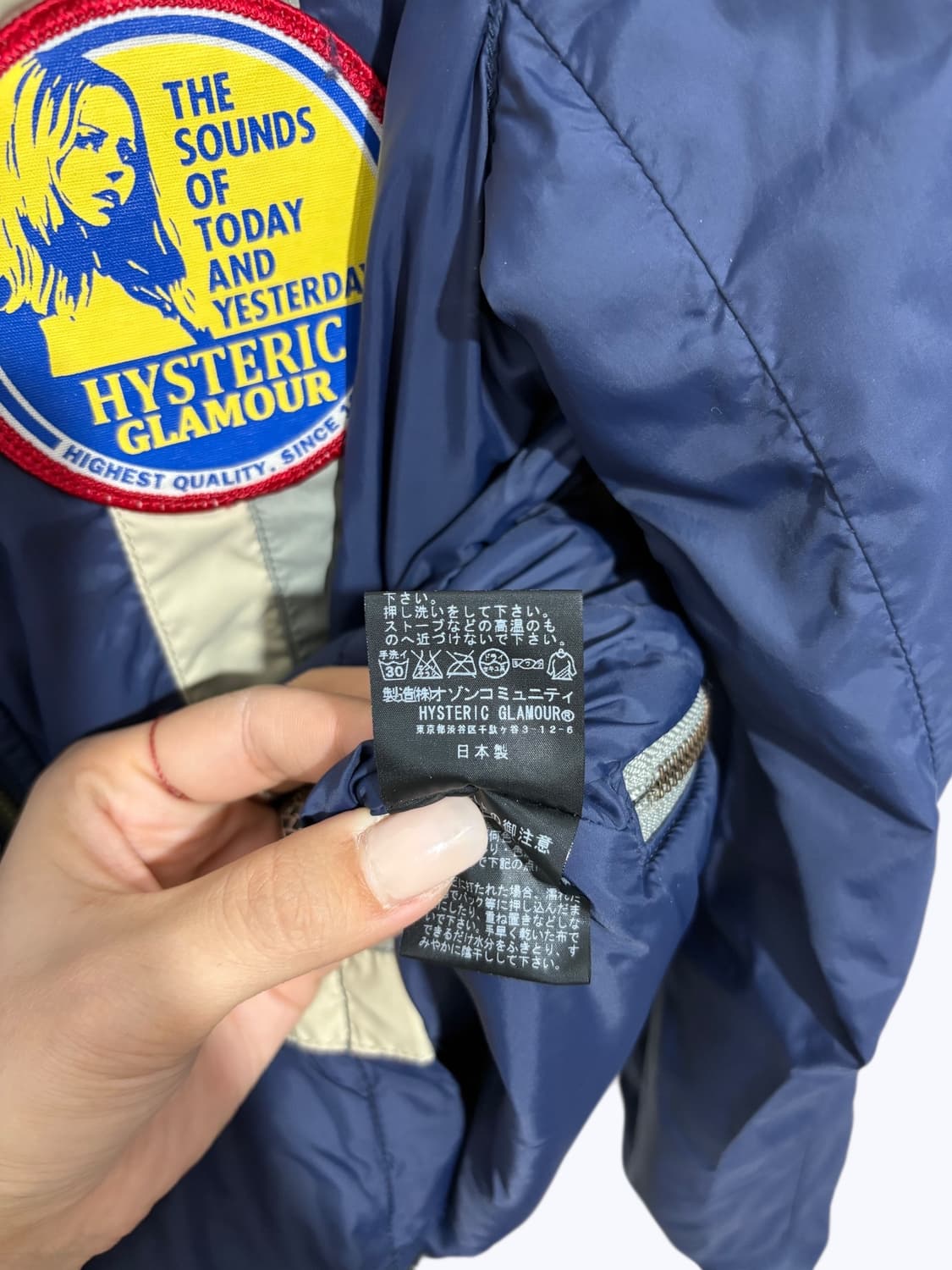 HYSTERIC GLAMOUR nylon patch racing jack 상품이미지10