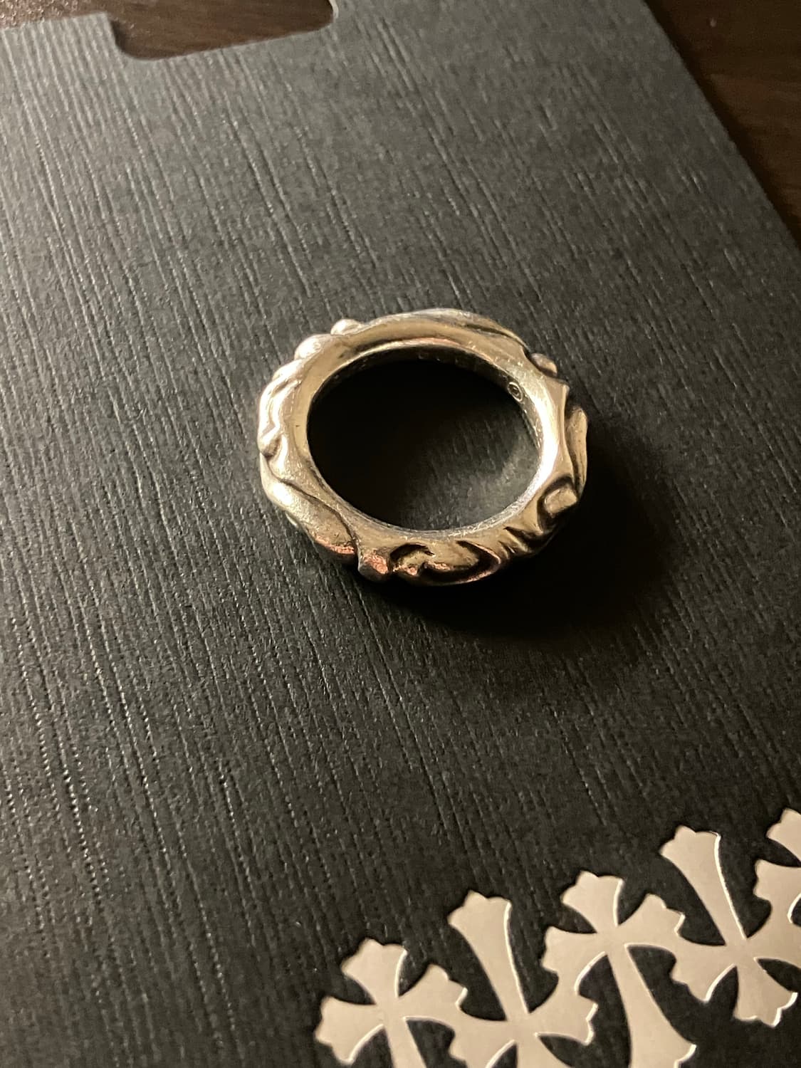 크롬하츠 / 스크롤 밴드링 / KS 18호 상품이미지2