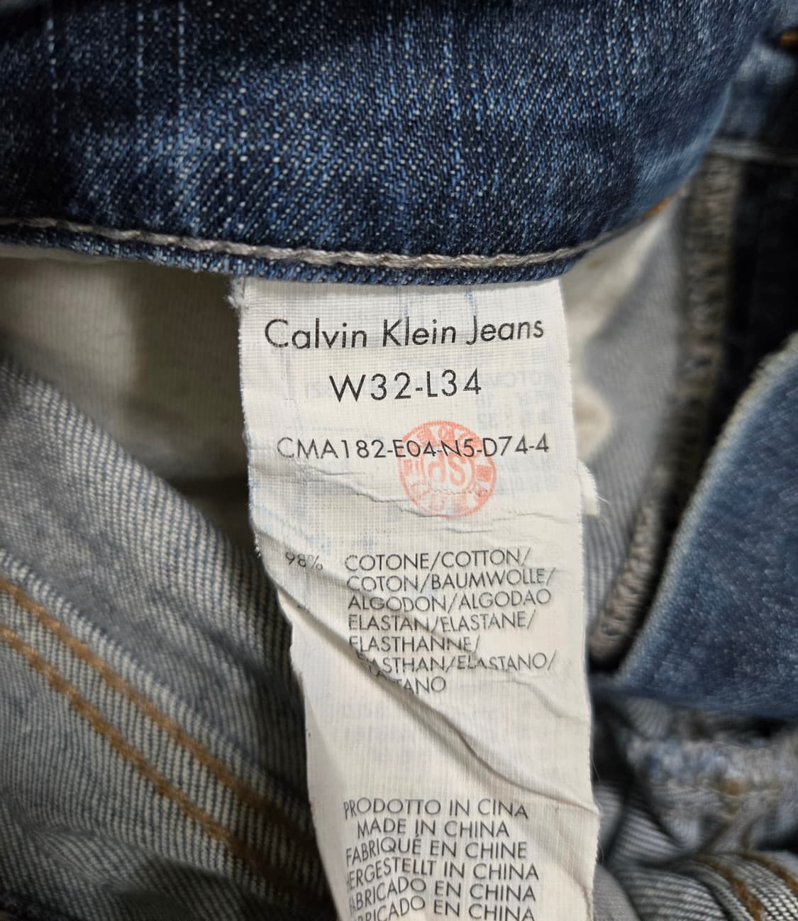 캘빈클라인 데님팬츠 청바지 34 상품이미지9