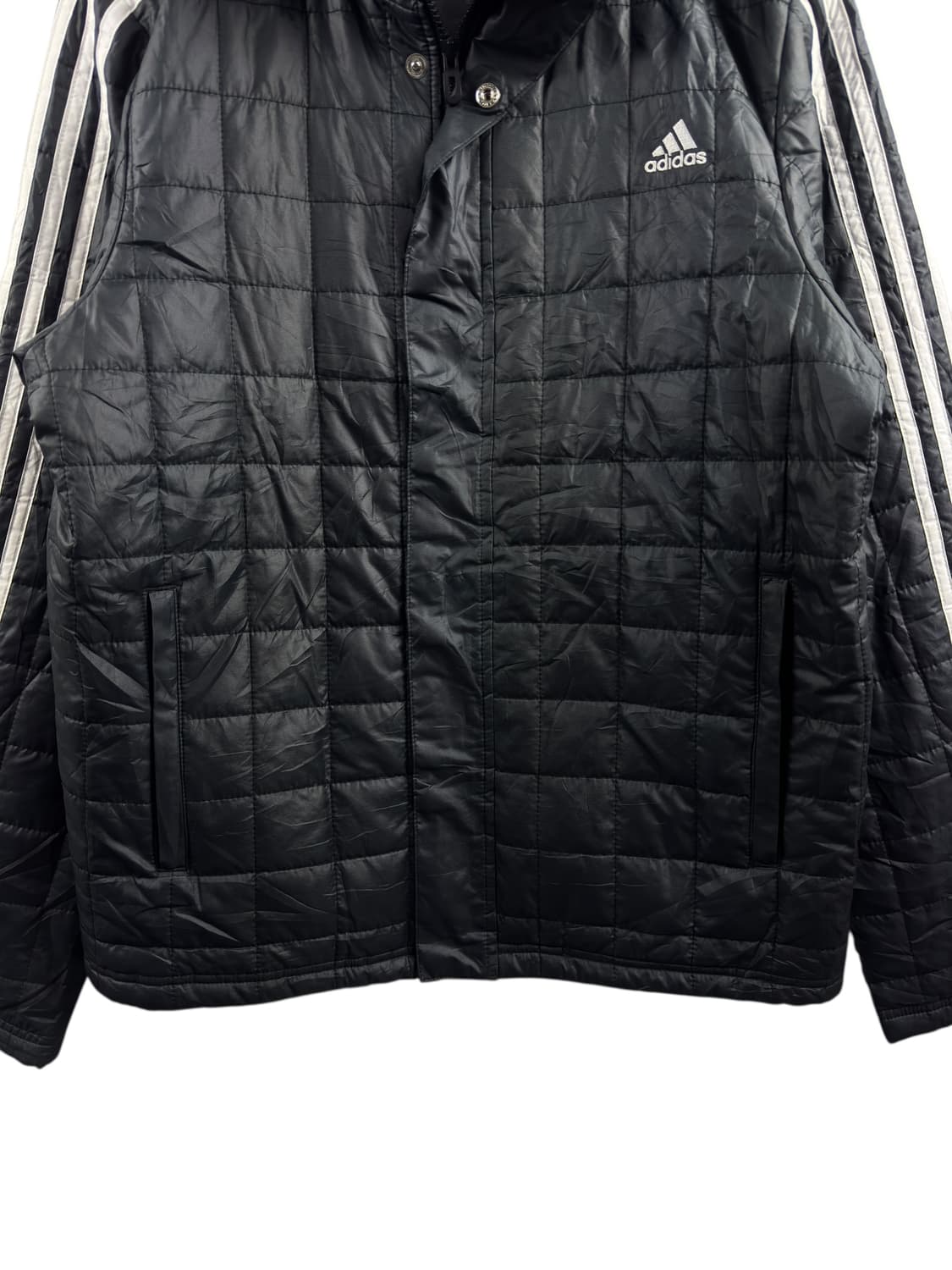 아디다스 검흰 퀄팅 자켓1498 상품이미지4