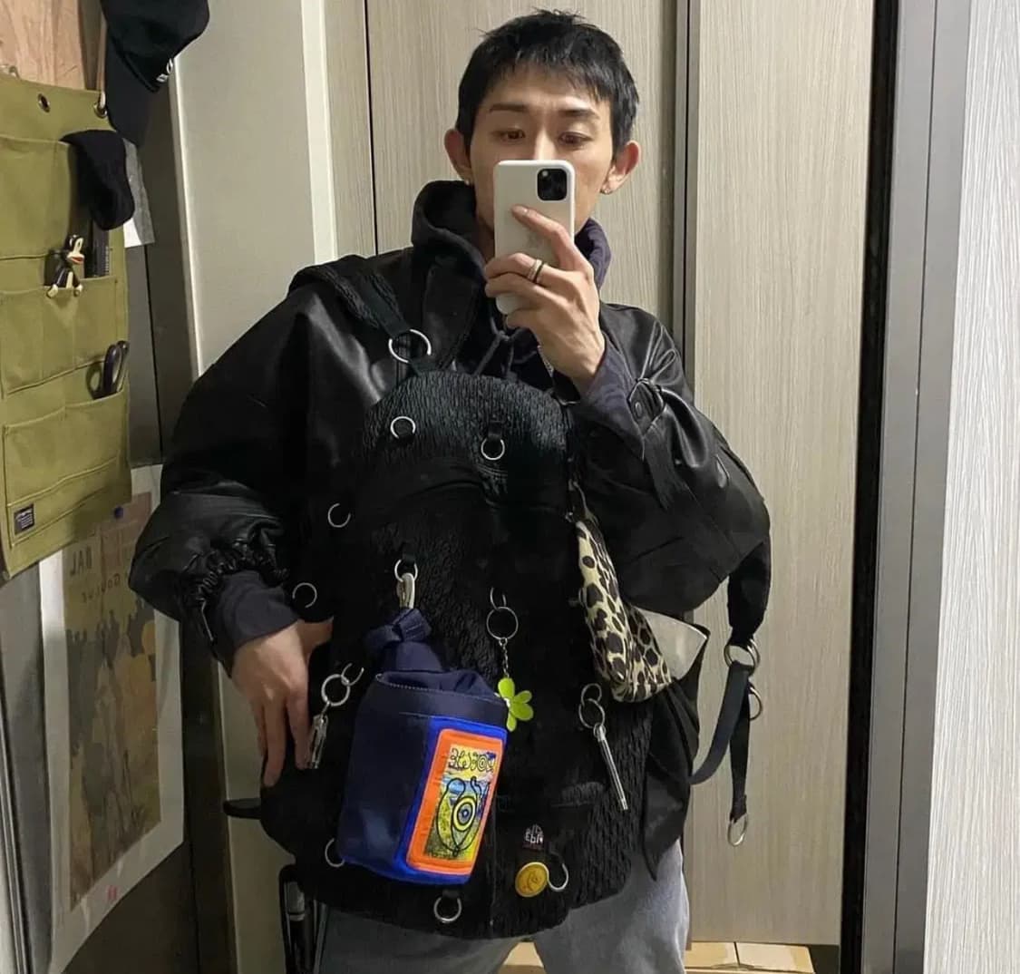 정품 라프시몬스 이스트팩 패디드 루프링 백팩 상품이미지1