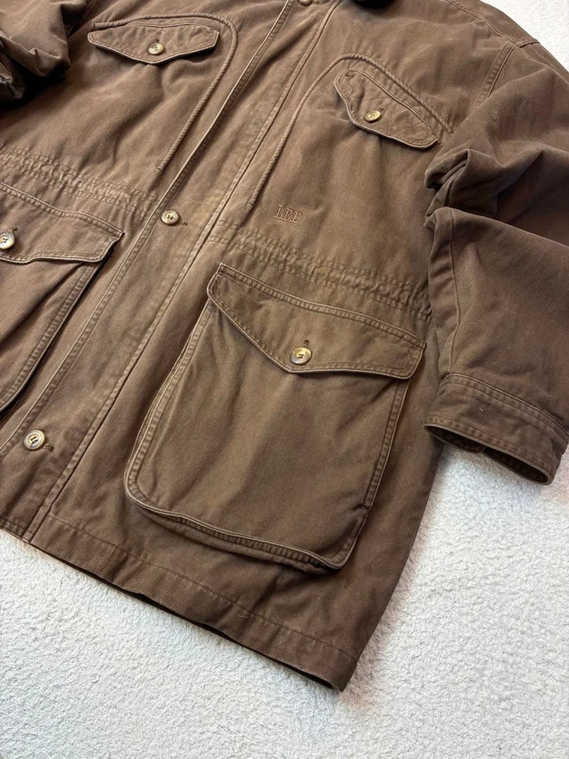 Lee 리 90's 헤비코튼 아이코닉 사파리 자켓 PN6207 상품이미지4