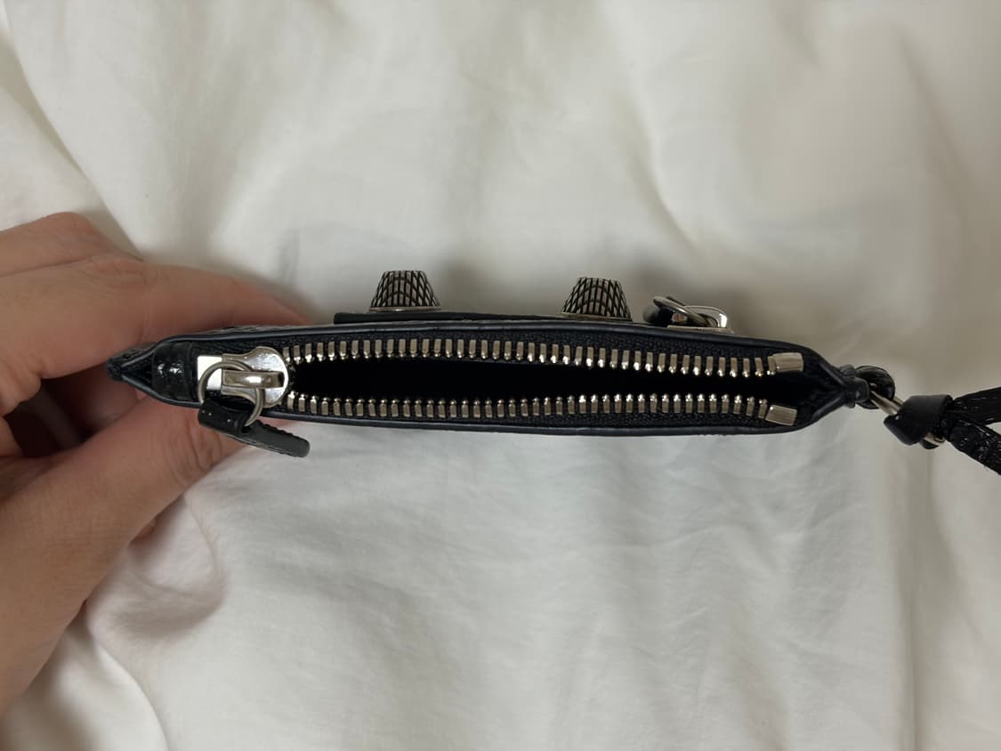 발렌시아가 르 카골 카드지갑 코인 퍼스 블랙 상품이미지3