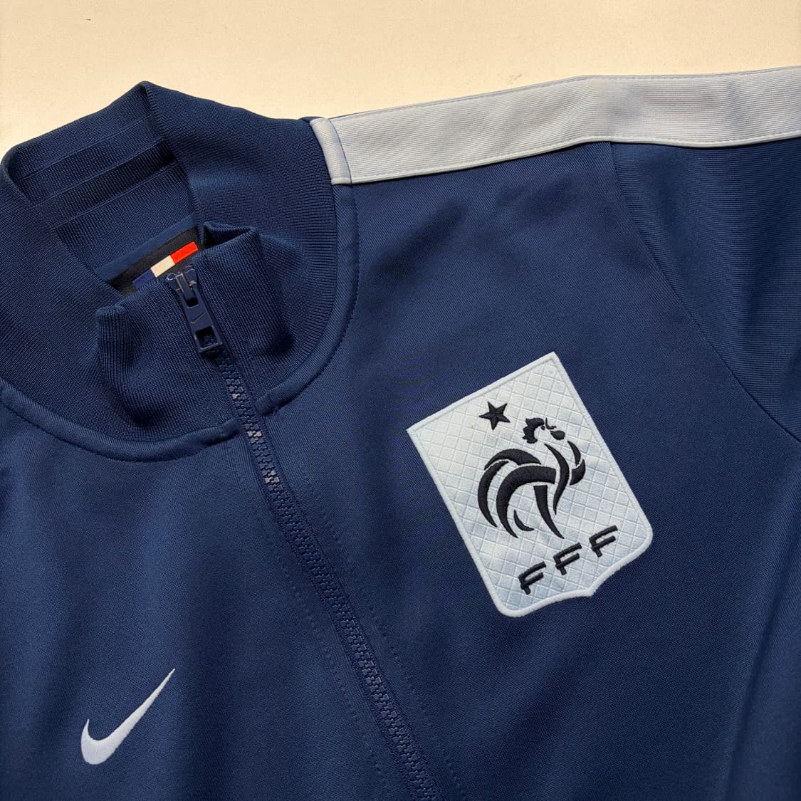[M] 나이키 프랑스 FFF 트랙 자켓 져지 네이비 C978 상품이미지3