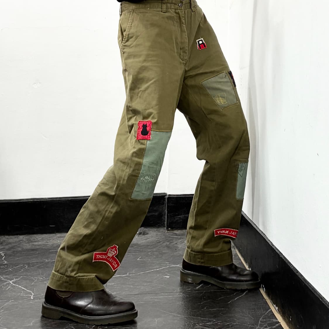 폴로 랄프로렌 패치워크 치노 팬츠 상품이미지3