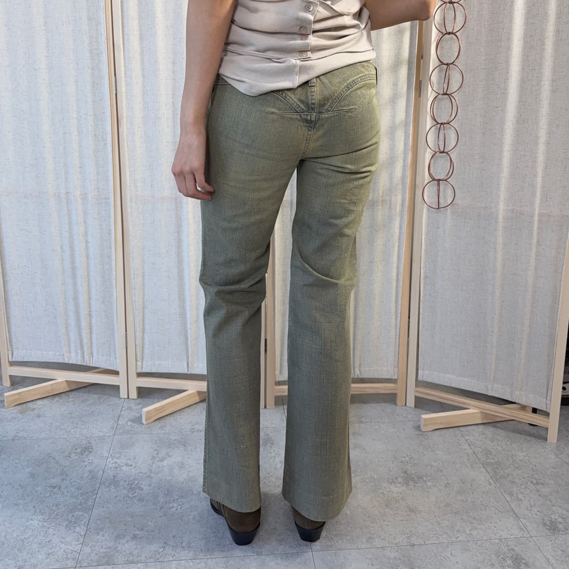 디젤 로우라이즈 부츠컷 진 (Italy) 상품이미지1