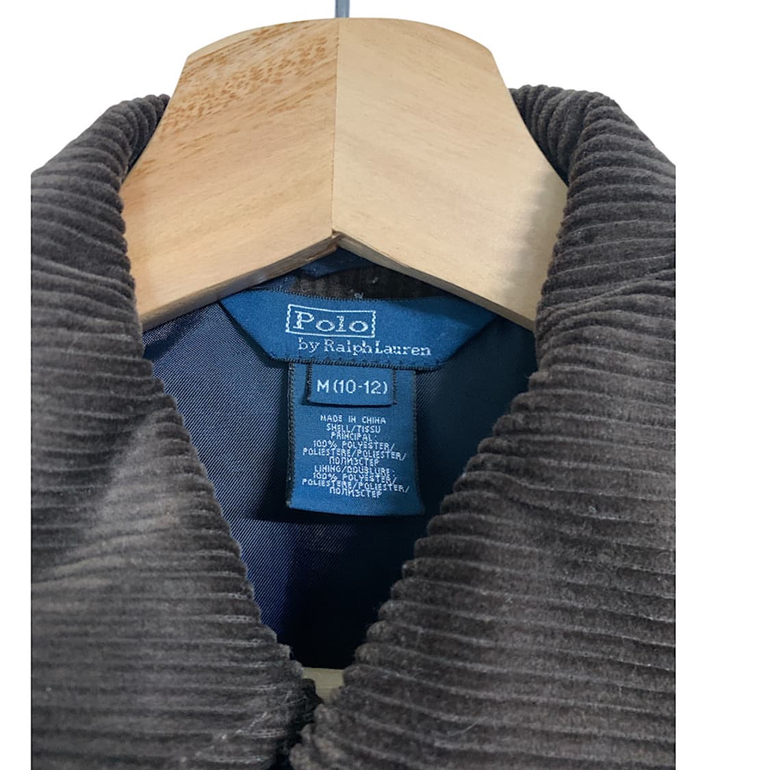 폴로 랄프로렌 코듀로이 자켓 M(10-12) 상품이미지2