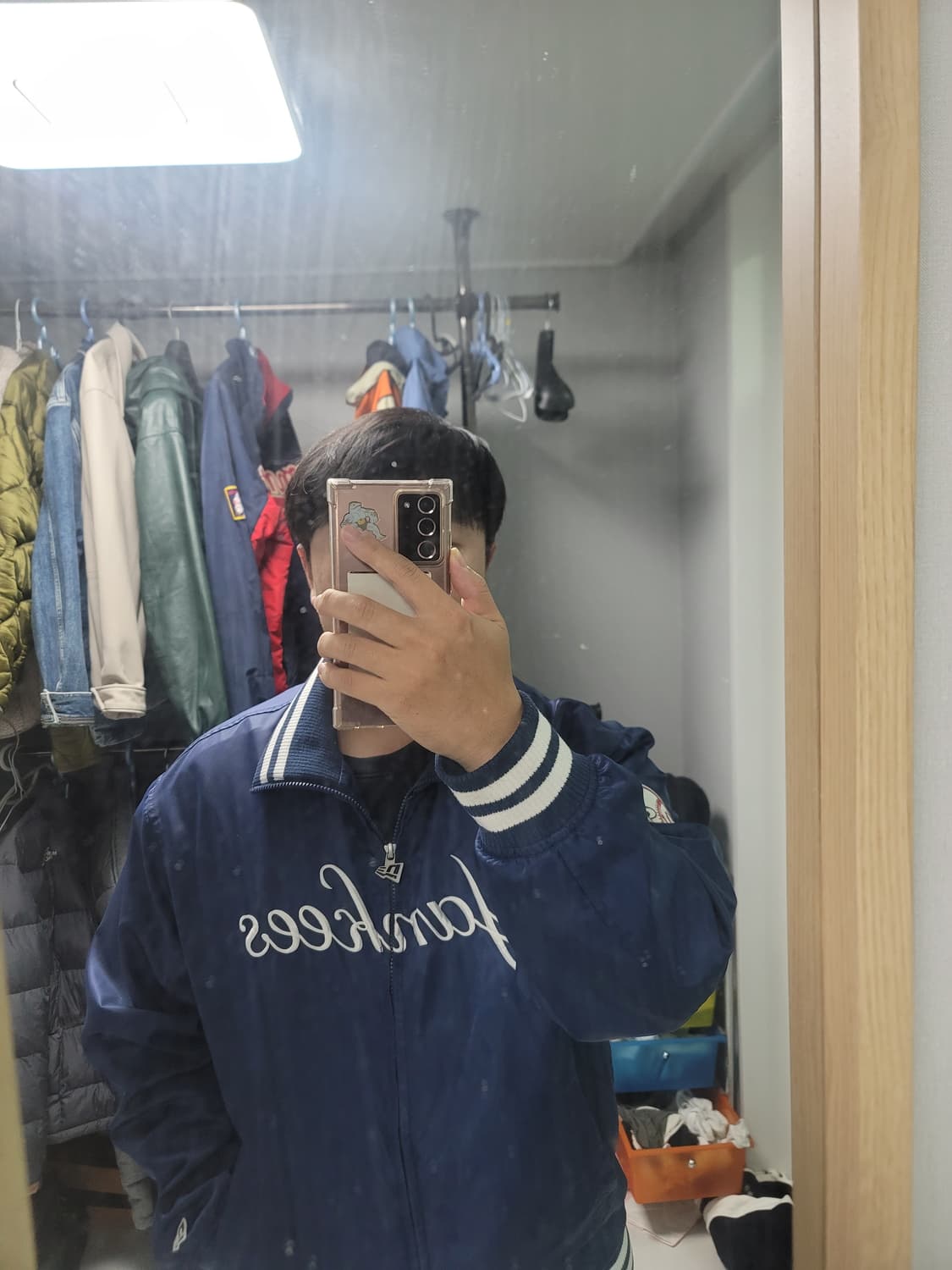 개간지 뉴에라 나일론 스타디움 양키스자켓 판매합니다 상품이미지6