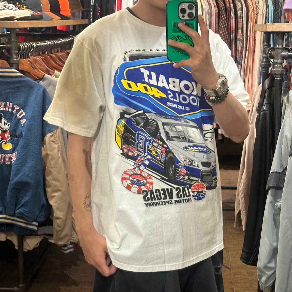 [HI] 빈티지 나스카 반팔티 화이트 상품이미지4