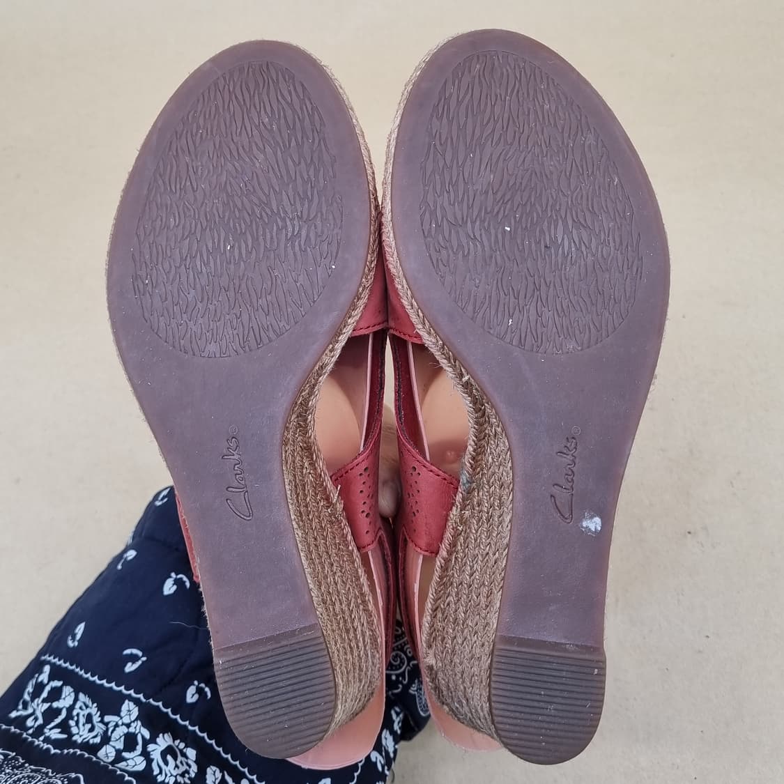 클락스 라플리 여성웨지힐 235 굽8 상품이미지3