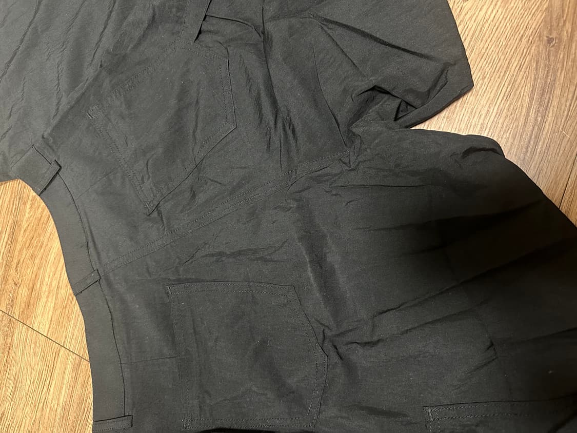 플리즈노팔로우 22ss 빈티지 카고 팬츠 블랙 상품이미지3