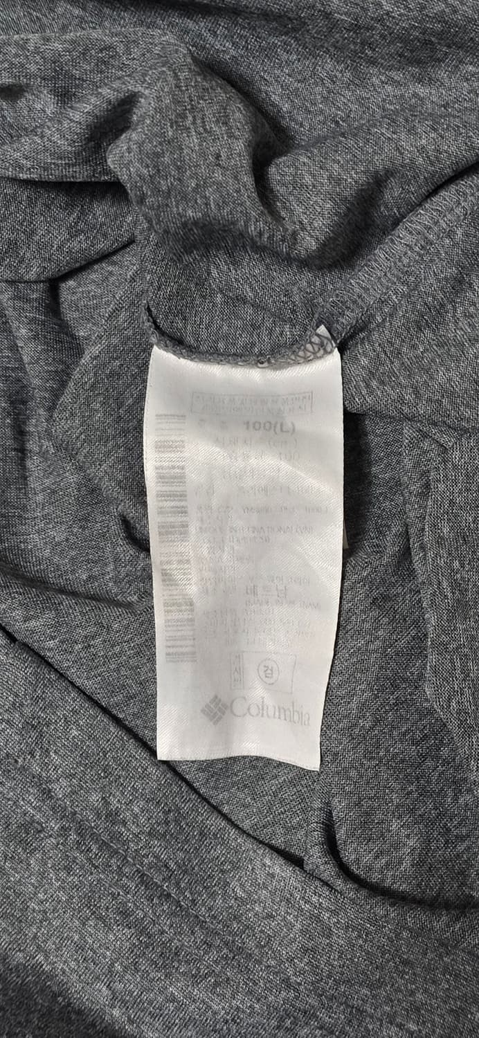 콜롬비아 기능성 반팔티 L 회색 상품이미지4
