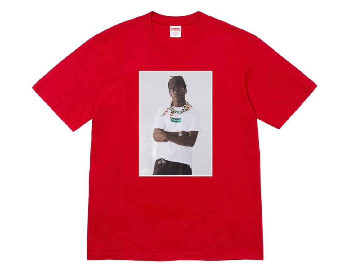 슈프림 타일러 더 크리에이터 티셔츠 레드 M 상품이미지1