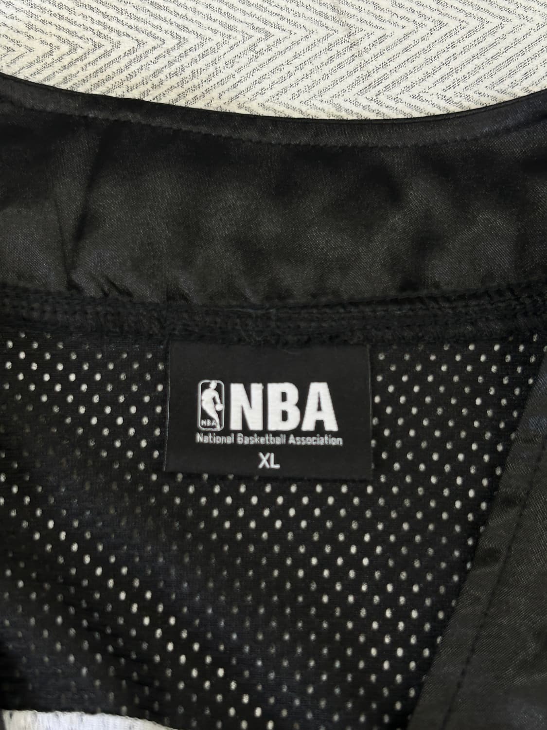 NBA LA 클리퍼스 84 반팔 메쉬 유니폼 블랙 상품이미지8