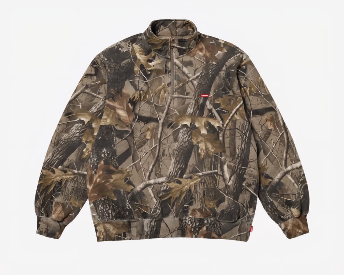 Supreme 슈프림 하프집 풀오버 리얼트리 XL 상품이미지1