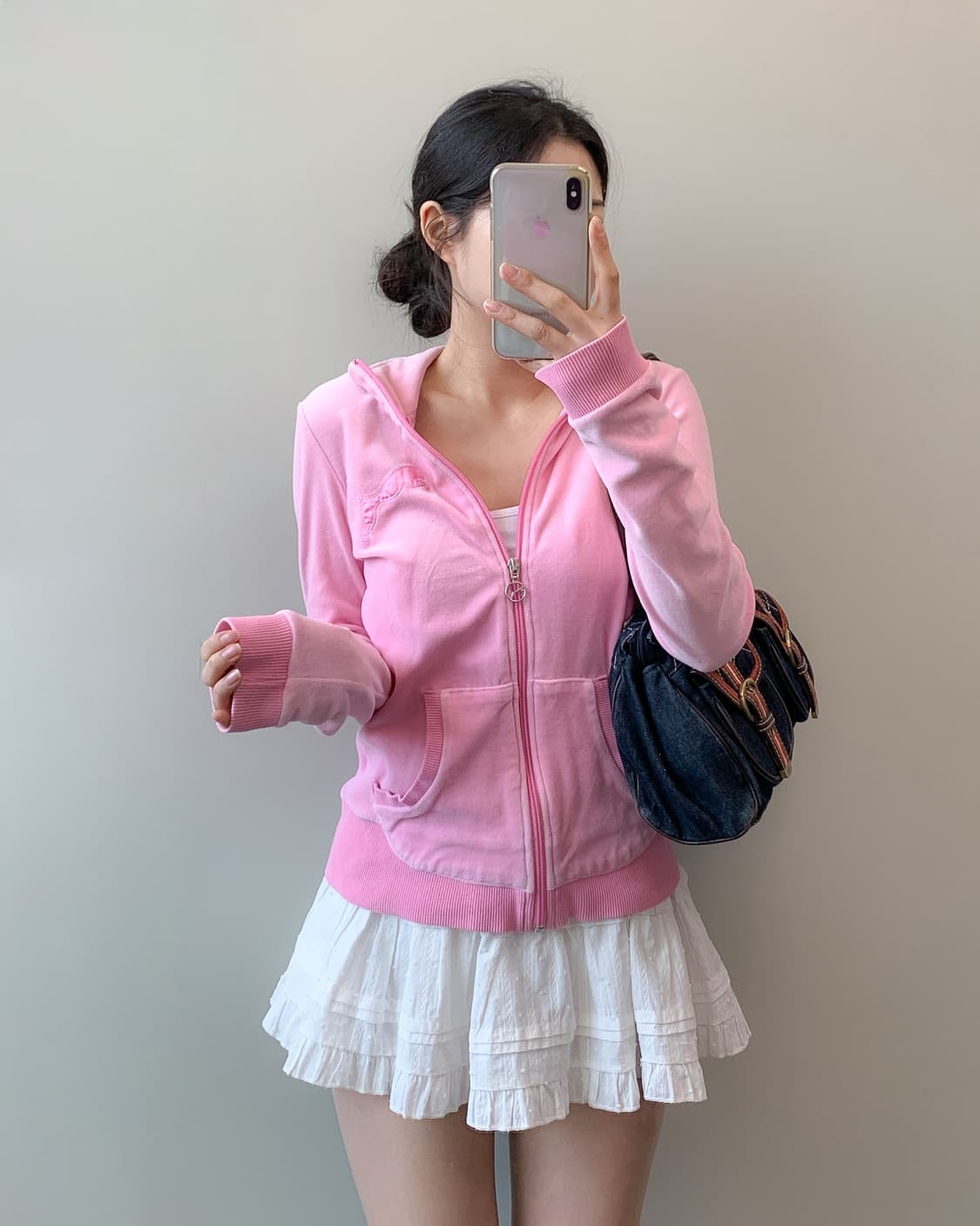 푸마 벨벳 집업 상품이미지3